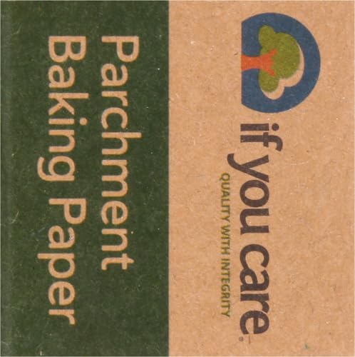 If You Care Parchment Baking Paper, Roll, 70 Sq Ft, Unbleached | Chlorine Free | Greaseproof | Silicone Coated | Pack of 2