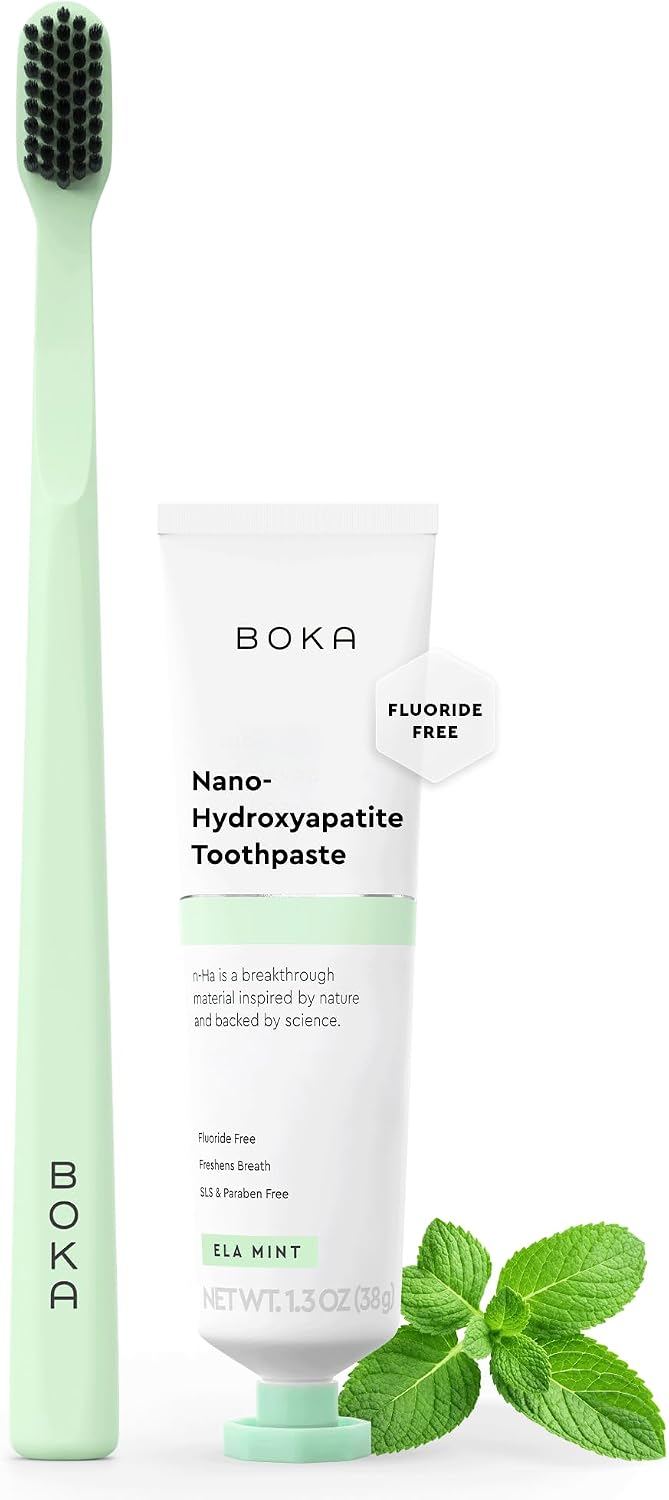 Boka Toothpaste - Nano Hydroxyapatite Toothpaste, Fluoride Free Toothpaste