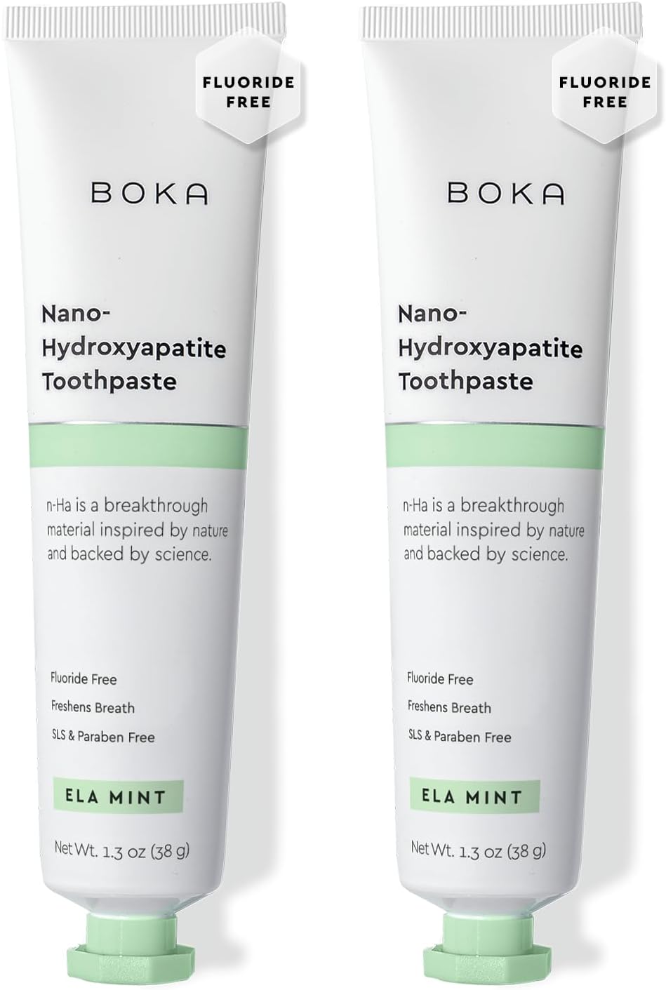 Boka Toothpaste - Nano Hydroxyapatite Toothpaste, Fluoride Free Toothpaste