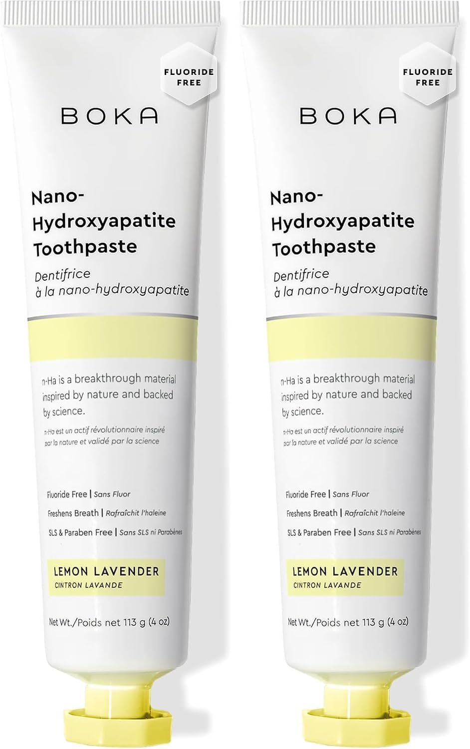 Boka Toothpaste - Nano Hydroxyapatite Toothpaste, Fluoride Free Toothpaste
