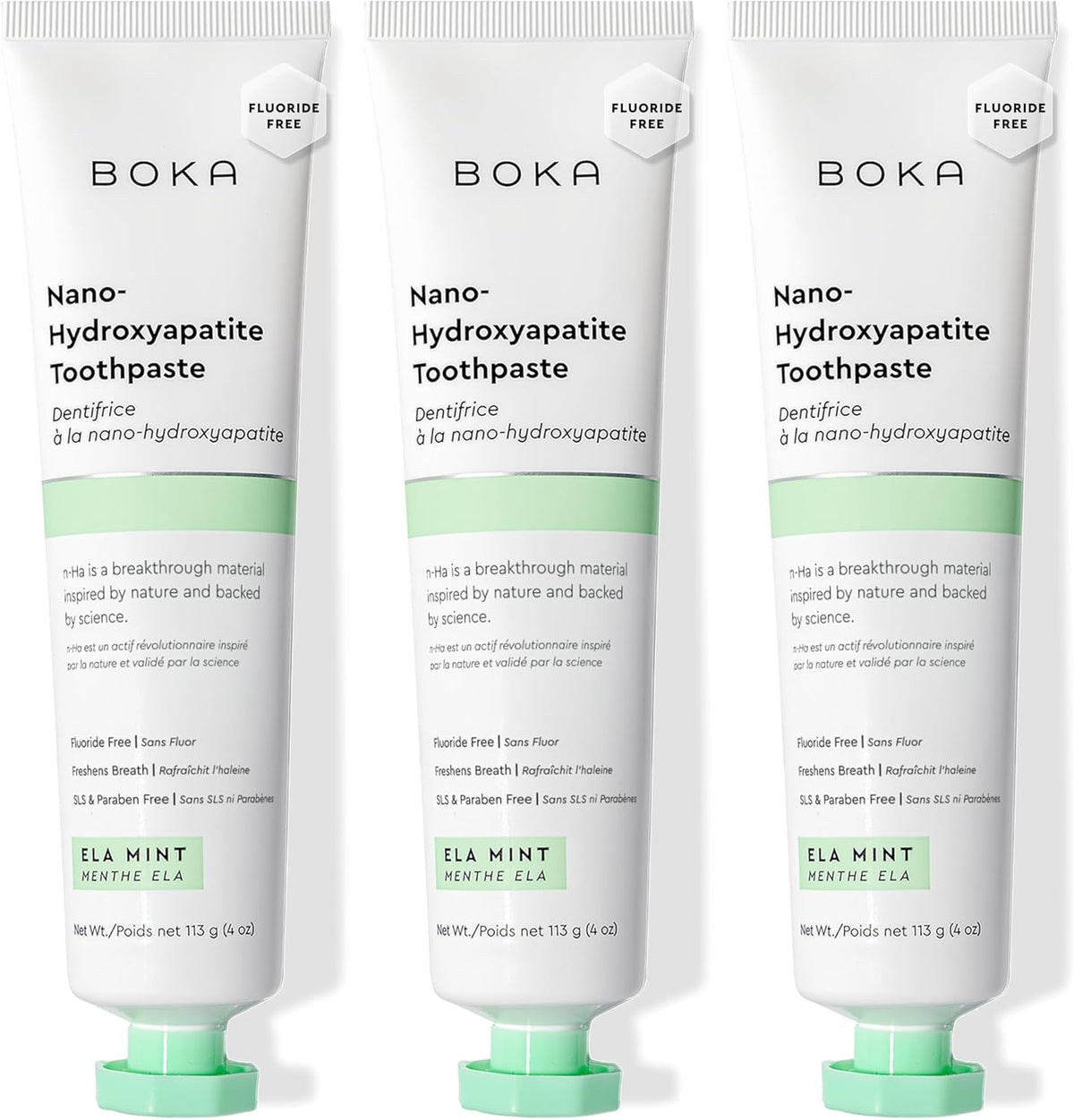 Boka Toothpaste - Nano Hydroxyapatite Toothpaste, Fluoride Free Toothpaste