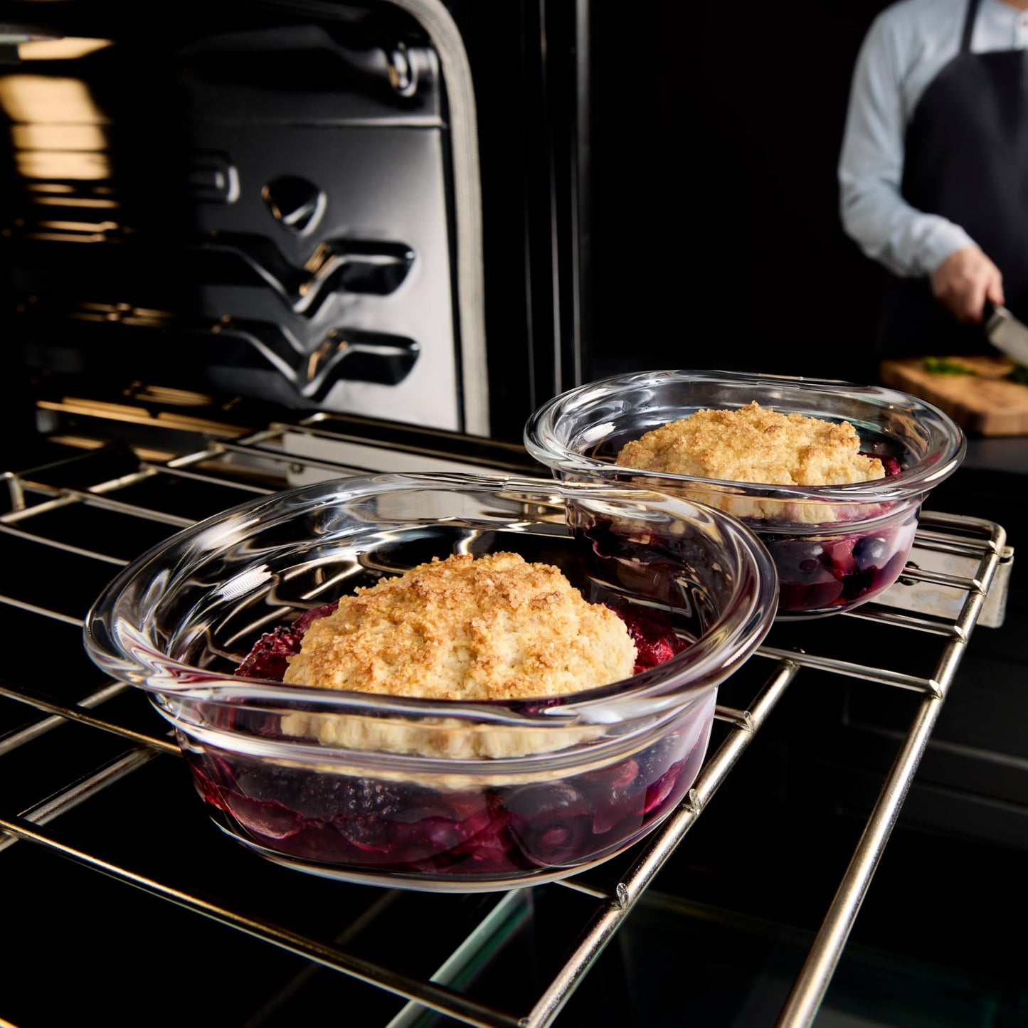 Rubbermaid Brilliance Glass Food Storage Containers, Assorted Sizes, Set of 9, BPA-Free, Leak-Proof, Clear