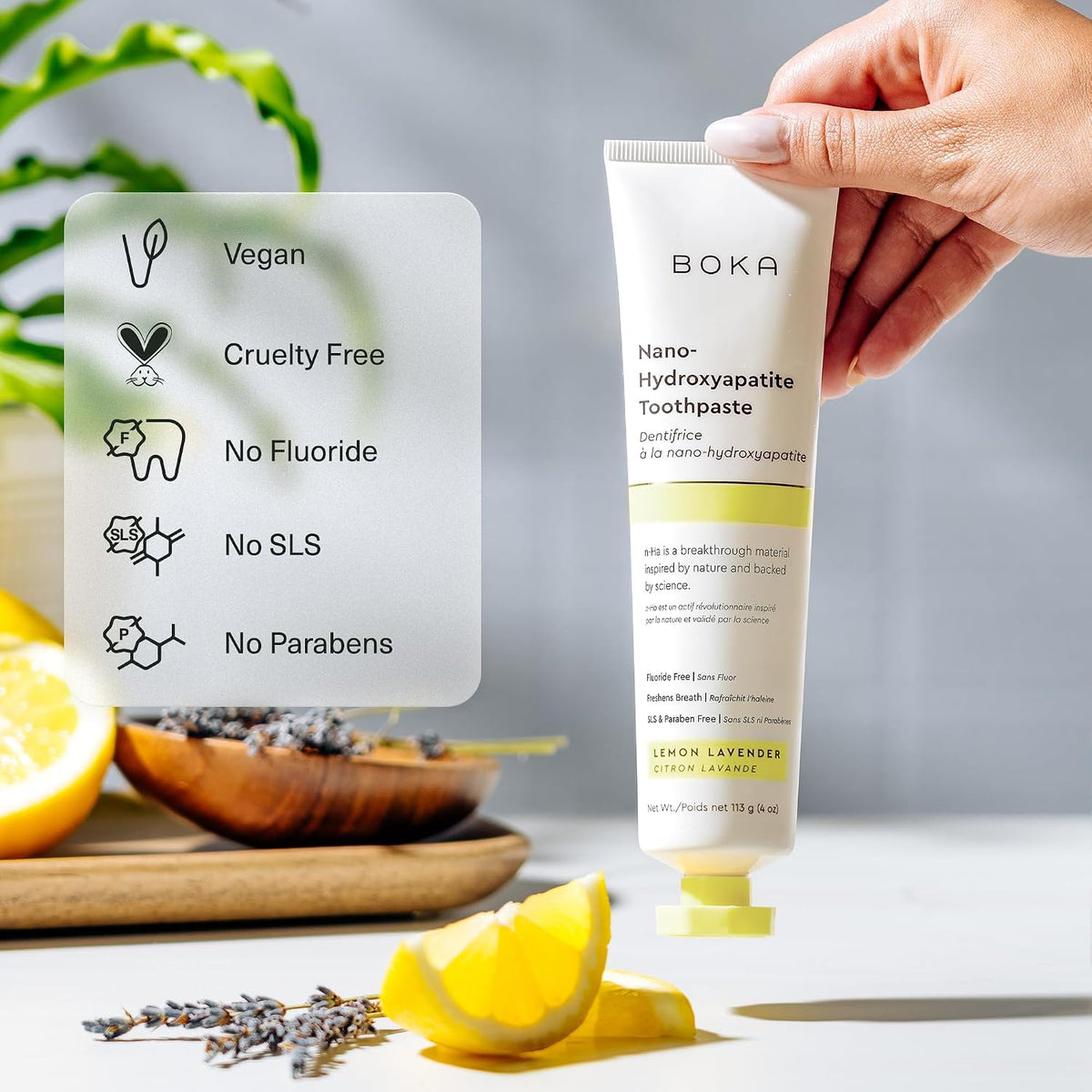 Boka Toothpaste - Nano Hydroxyapatite Toothpaste, Fluoride Free Toothpaste