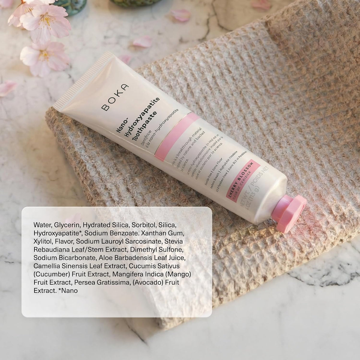 Boka Toothpaste - Nano Hydroxyapatite Toothpaste, Fluoride Free Toothpaste