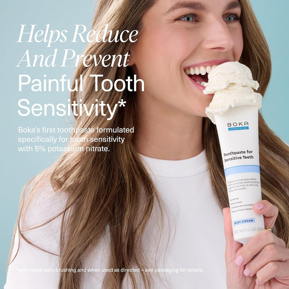 Boka Toothpaste - Nano Hydroxyapatite Toothpaste, Fluoride Free Toothpaste