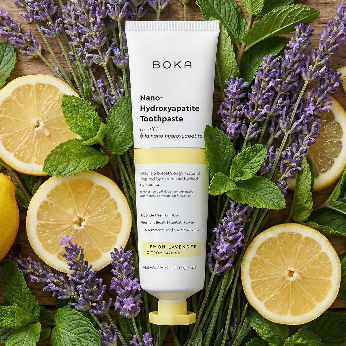 Boka Toothpaste - Nano Hydroxyapatite Toothpaste, Fluoride Free Toothpaste